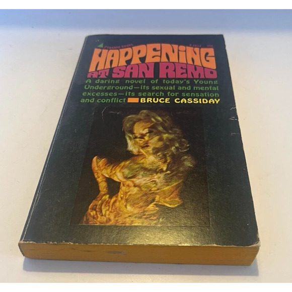 None Other - 1967 1st Print HAPPENING AT SAN REMO by Bruce Cassiday Vintage Paperback VG